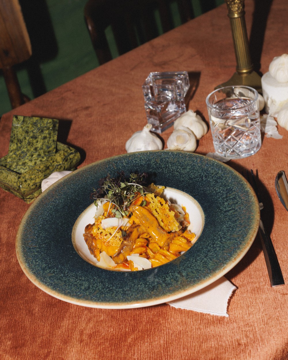 Füstöltpaprikás-tejszines fussili