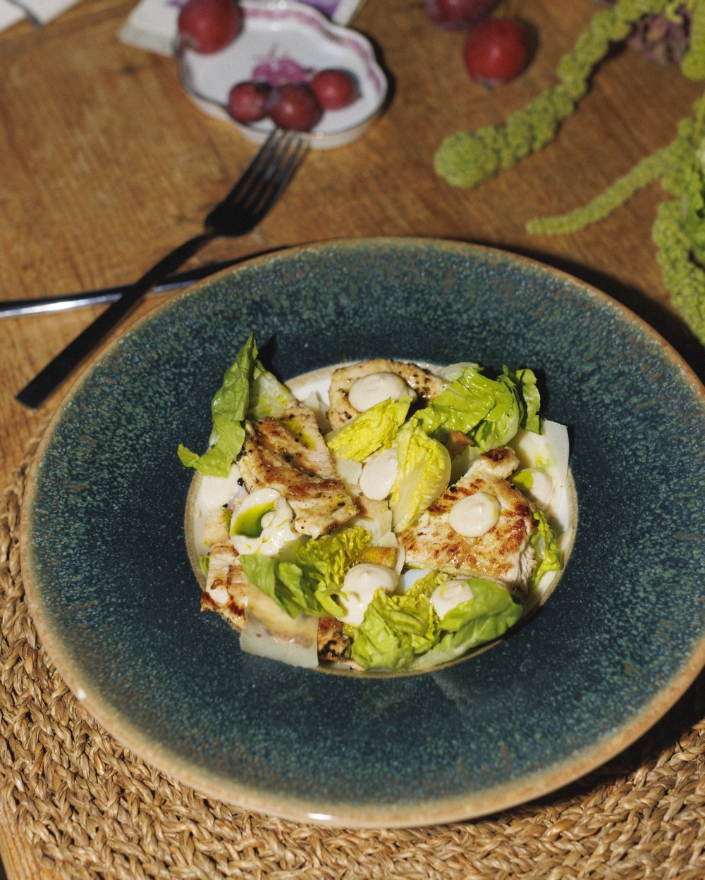 Hadik Cézár saláta krémes tojássárgájával